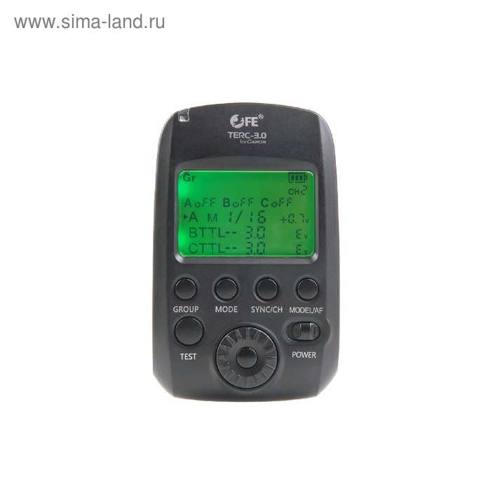 цена Пульт-радиосинхронизатор TERC-3.0 LCD для Canon