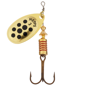 

Блесна MEPPS Aglia Decoree PTS №3 Gold/Black, 6,5 г