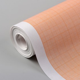 Масштабно-координатная бумага, 60 г/кв.м, 64 см, 10 м, цвет оранжевый от Сима-ленд
