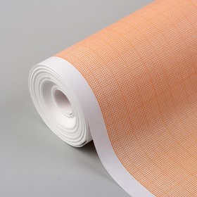 Масштабно-координатная бумага, 60 г/кв.м, 64 см, 20 м, цвет оранжевый от Сима-ленд