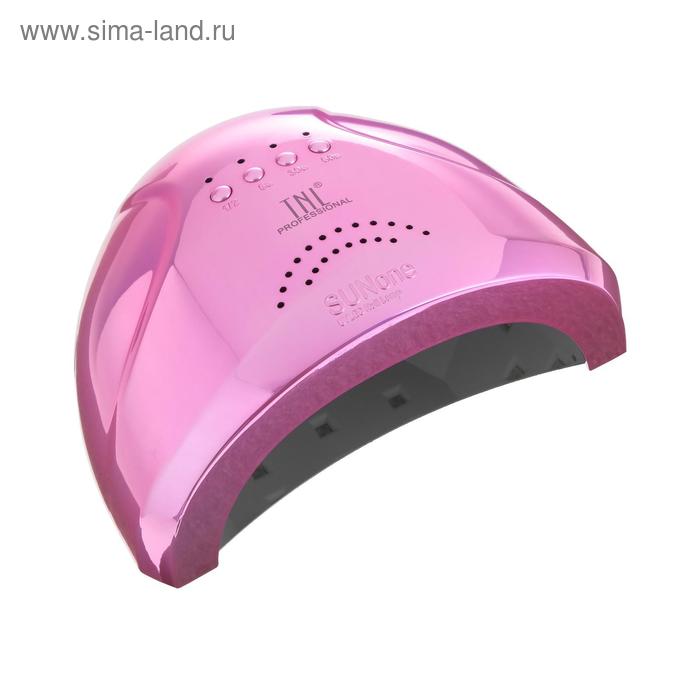 Лампа для гель-лака TNL Shiny, UV/LED, 48 Вт, 30 диодов, таймер 5/30/60 сек, перл.-розовый