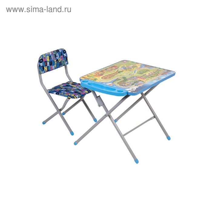 Комплект детской мебели «Фея Досуг 201», «Железная дорога»