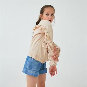 

Жакет для девочки MINAKU: cotton collection, цвет бежевый, рост 146 см