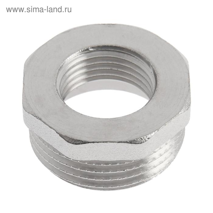 

Футорка "CTM", 1" х 1/2", наружная/внутренняя резьба, латунь