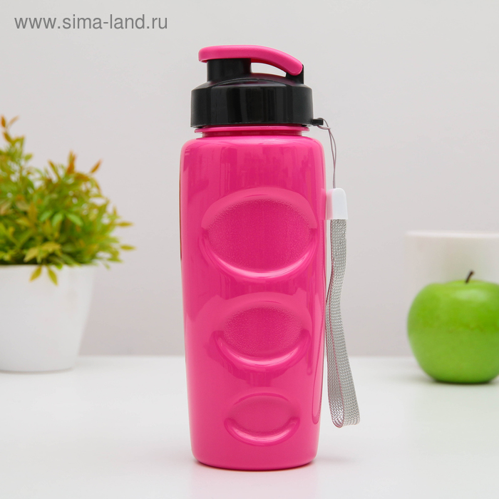 

Бутылка для воды и других напитков Health and Fitness, 500 мл, цвет МИКС