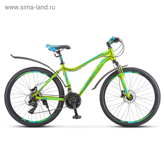 

Велосипед 26" Stels Miss-6000 D, V010, цвет жёлтый/зелёный, размер 17"