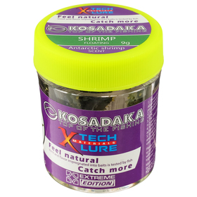 

Приманка силиконовая KOSADAKA «Креветка», запах креветки, 9 г