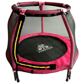 

Батут DFC JUMP KIDS 48", d=120 см, розовый, сетка
