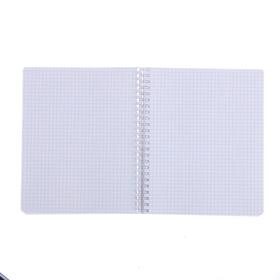 

Тетрадь 48 листов в клетку на гребне «Космические цветы/Модные туфли», обложка мелованный картон, двойной УФ-лак, тиснение фольгой, блок офсет 70 г/м2