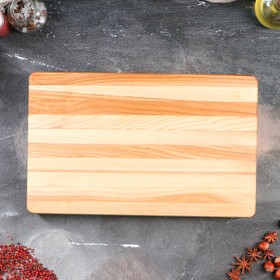 

Доска разделочная, 40 х 25 х 4 см, массив дуба, ясеня