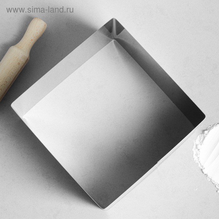 

Форма для выпечки и выкладки "Квадрат", H-12 см, 20 х 20 см