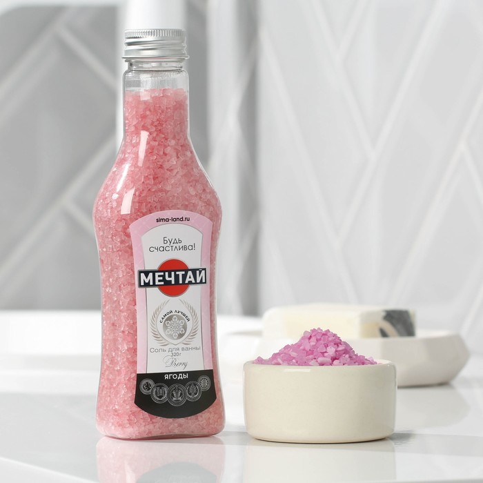 

Соль во флаконе мартини "Мечтай" 320 г