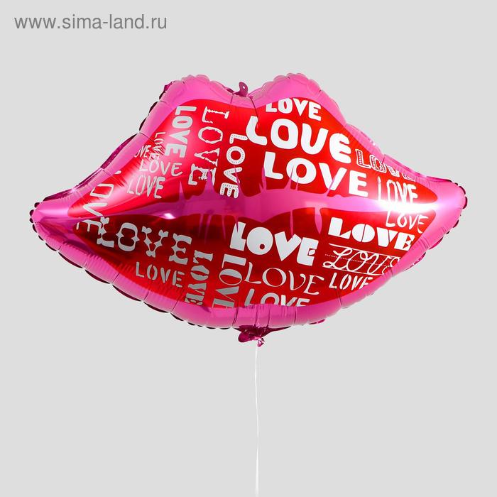 

Шар фольгированный 22" «Губы», любовь
