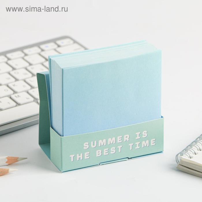 

Бумажный блок в картонном футляре "Your summer notes", 250 листов