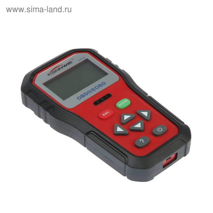 

Автосканер Konnwei KW818, ч/б экран, большой корпус, русский язык, все протоколы