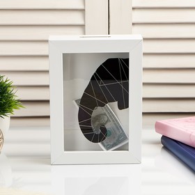 

Копилка интерьерная пластик "Слон. Графика" 17х12х3,8 см