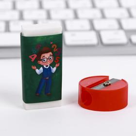 

УЦЕНКА Канцелярский набор в конверте "Люблю учиться!", 5 предметов