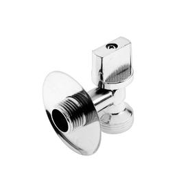 

Кран шаровой TAEN, 1/2"х3/4", наружная резьба, угловой, для бытовых приборов, бабочка, хром