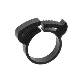 

Хомут пластиковый Herbie Clip K, многоразовый, кислотостойкий, 23.1-26.1 мм