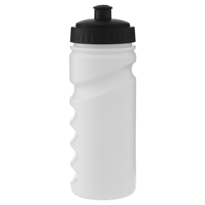 Бутылка для воды 550 мл, велосипедная, с соской, 20,3х6.8х6.8 см, микс