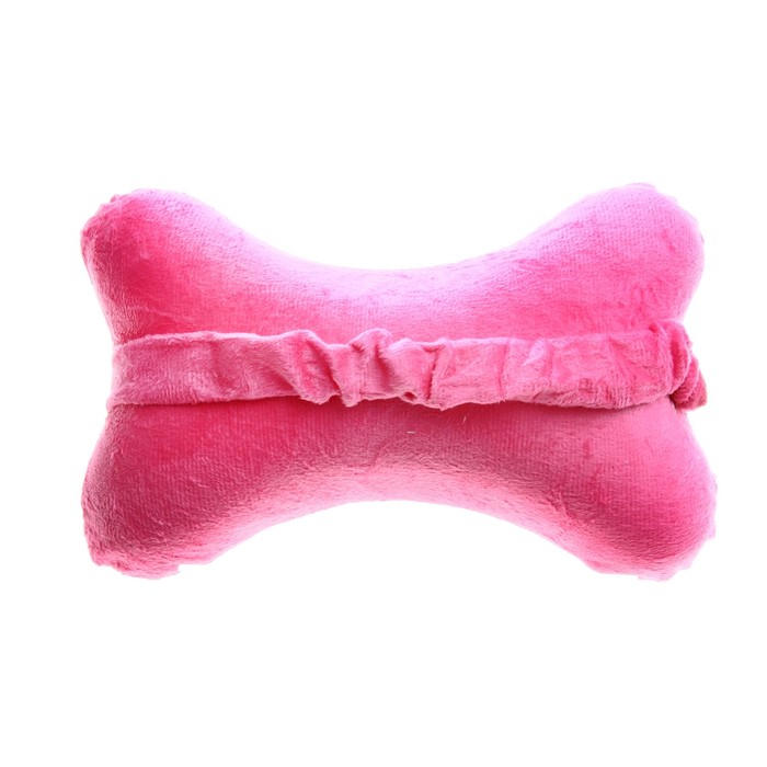 Ортопедическая подушка на подголовник кресла Сон, розовая