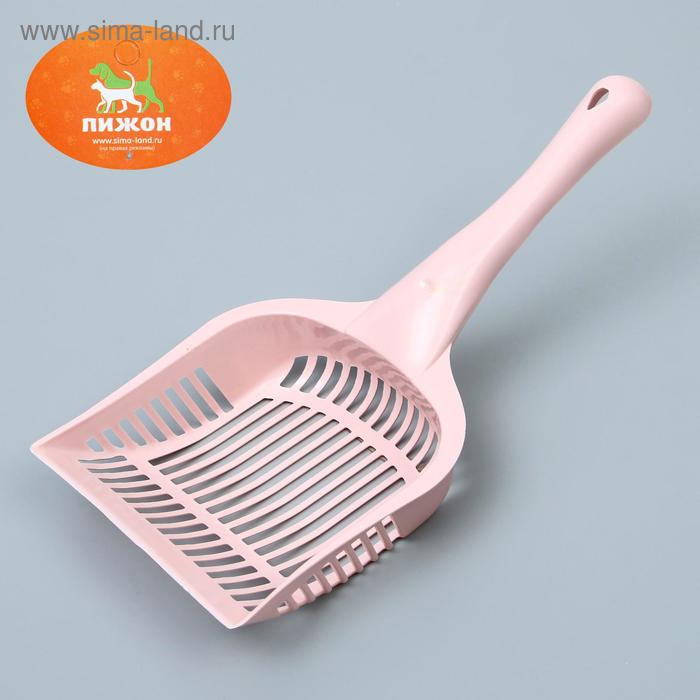 

Совок для туалета Макси, 33 х 15,5 х 4,5 см, микс цветов