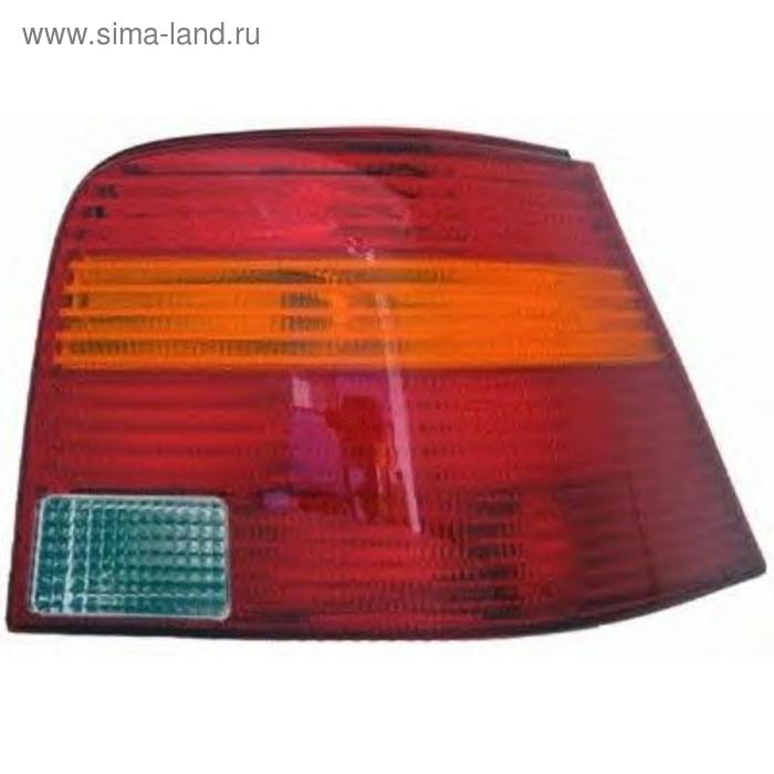 фото Фонарь задний на volkswagen golf iv (1j1, 1j5) 09/97- н.в.,, (п/т; з/х) жёл./красный, правый, 9el 151 876-021 hella