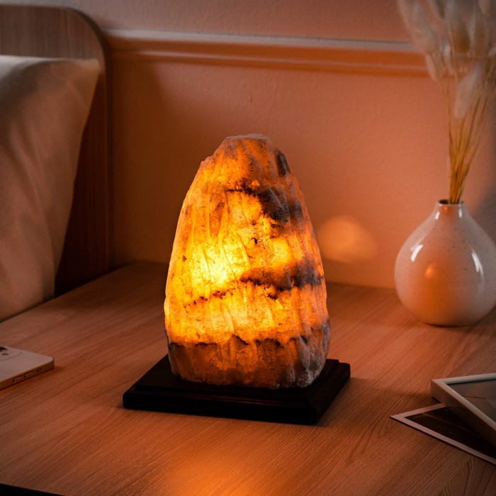 фото Соляная лампа "гора эльбрус", 22 см, 3-4 кг ваше здоровье