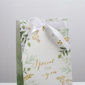 Пакет подарочный с лентой Special for you, 13 × 23 × 7 см от Сима-ленд