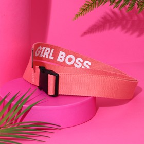 Ремень женский Girl Boss: текстиль Ош