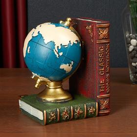 

Держатель для книг интерьерный "Глобус и книги" МИКС 16,5х13х11,5 см