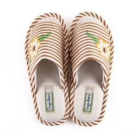 

Тапочки женские, цвет бежевый, размер 37