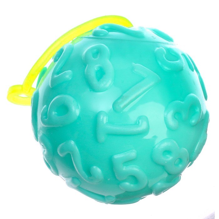Мяч «Цифры», световой, цвета МИКС мяч световой 6 см