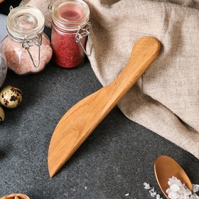 

Нож деревянный, для масла, 20 см, массив бука