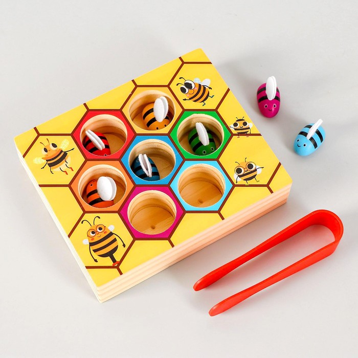 Развивающая игра «Достань и положи пчёлку» 4,5 × 14,5 × 20 см развивающая игра достань и положи пчёлку 4 5 × 14 5 × 20 см