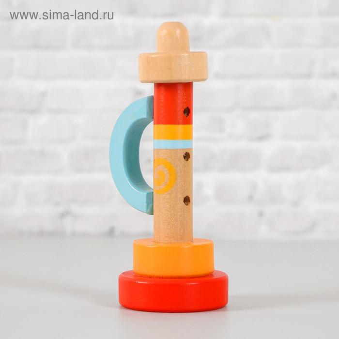 Детская музыкальная игрушка «Труба» 14×5,5×5,5 см