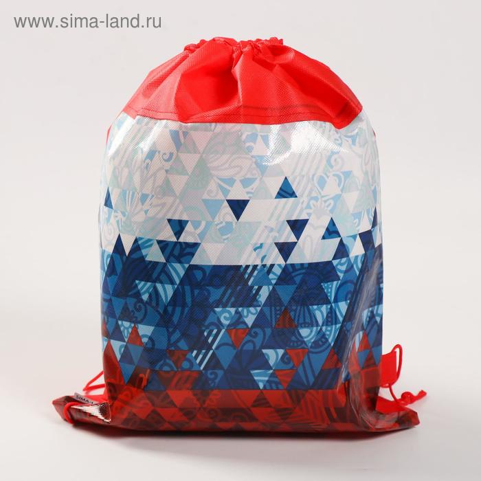 фото Сумка для обуви «флаг», 41х30х0,5 см artfox