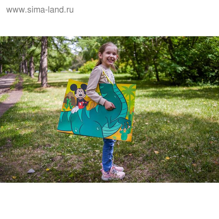 

Пакет ламинированный горизонтальный, 61 х 46 х 20 см "Дино", Микки Маус