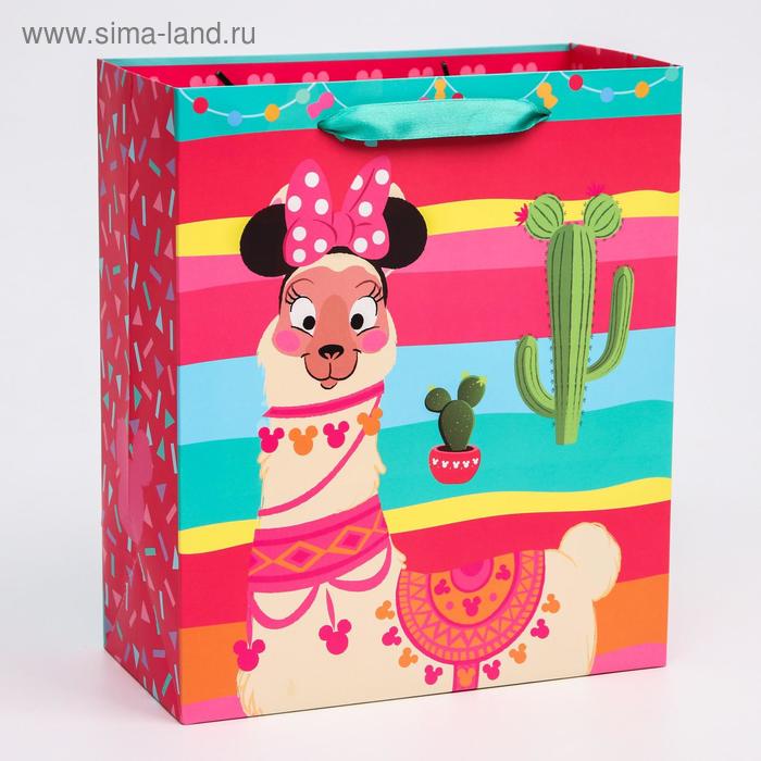 Пакет ламинат вертикальный Лама Минни Маус 23х27х115 см 43₽