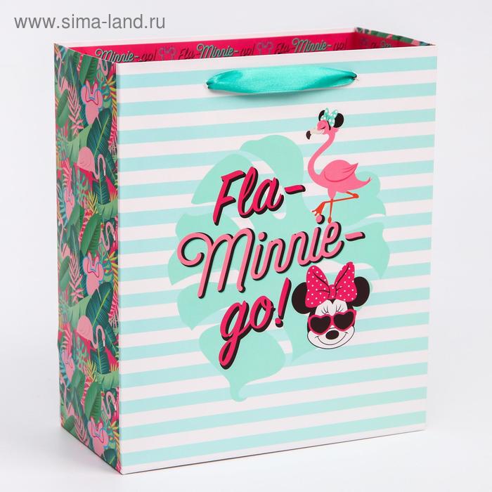 

Пакет ламинат вертикальный "Fla-Minnie-go", Минни Маус, 23х27х11,5 см
