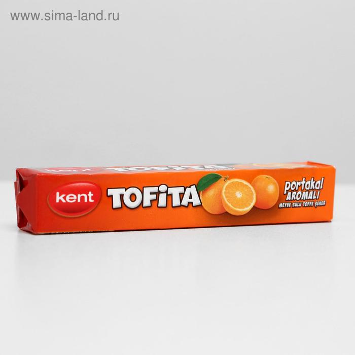 Жевательная конфета Tofita со вкусом апельсина, 47 г