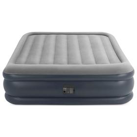 

Кровать надувная Deluxe Pillow Rest Raised 152х203х42 см, с встр. насосом 220-240V 64136NP
