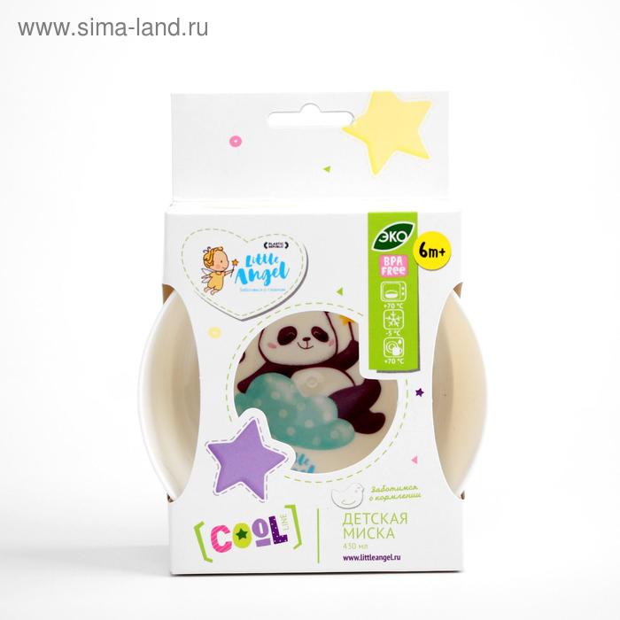 

Глубокая детская тарелочка Panda, 430 мл.