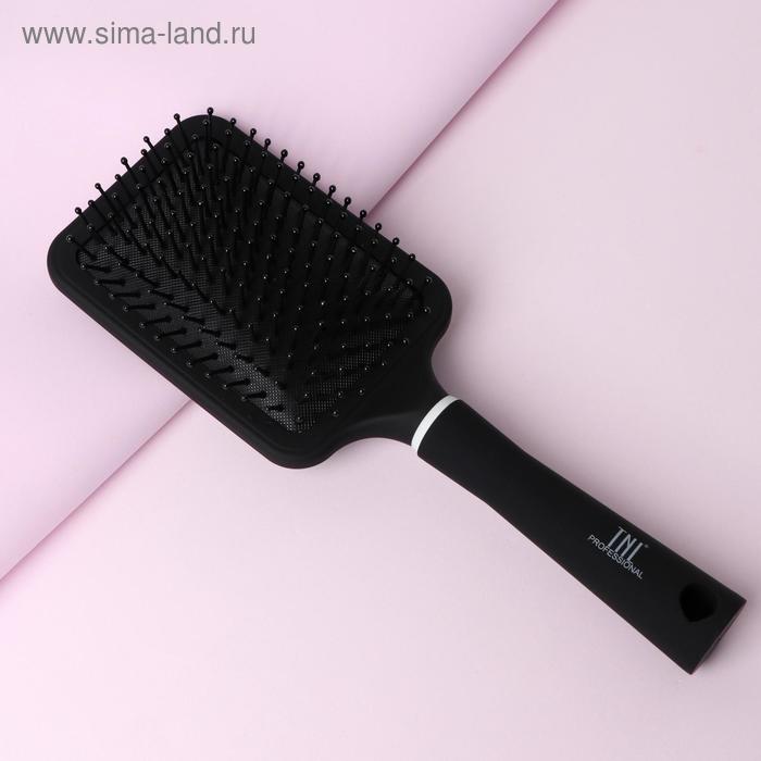 цена Расчёска массажная, широкая, 8,4 × 24 см, цвет чёрный