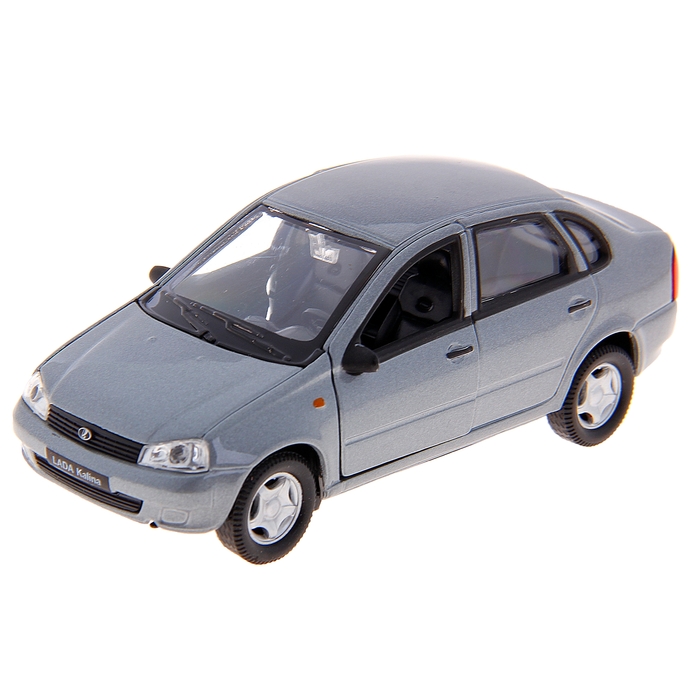 Модель машины LADA Kalina, масштаб масштаб 1:34-39, цвета МИКС