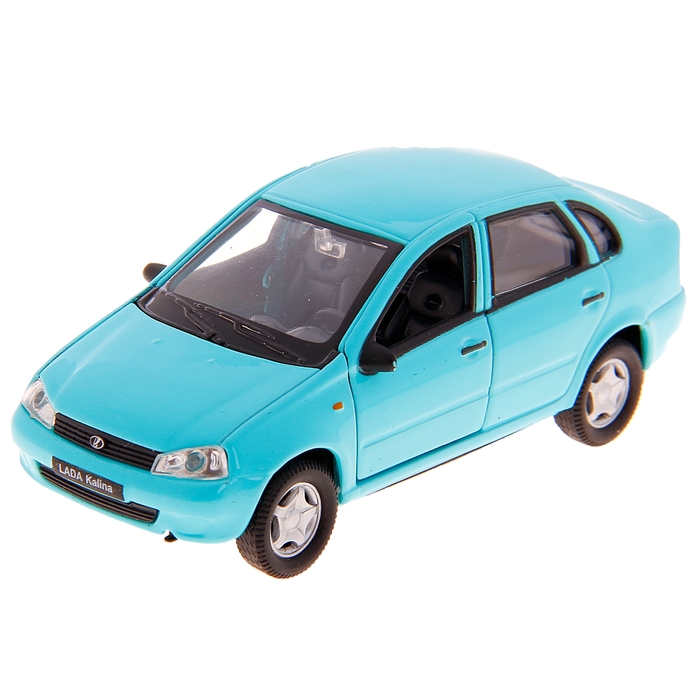 Модель машины LADA Kalina, масштаб масштаб 1:34-39, цвета МИКС