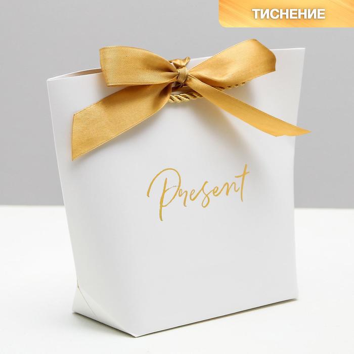 Пакет подарочный, упаковка, Present, 14 х 17 х 7 см пакет подарочный for you 14 х 17 х 7 см