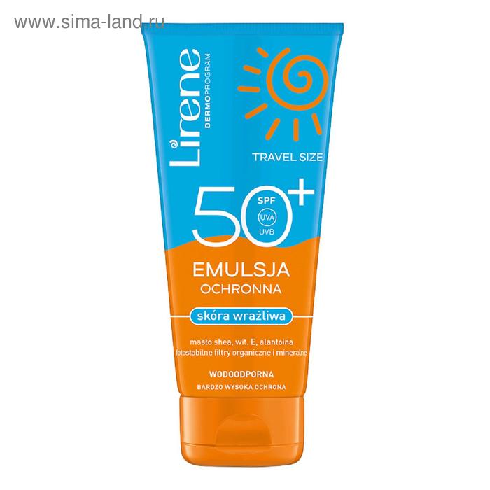 Эмульсия для загара Lirene SPF50 увлажняющая 90 мл 384₽