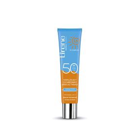

Солнцезащитный крем для лица Lirene SPF50, увлажняющий, 40 мл