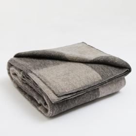 Одеяло полушерстяное «Эконом» 140х205 см, клетка МИКС, 380-400 г/м2 Ош